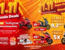 Jangan Lupa! Saksikan Live Virtual 11.11 Promo Super Deal Honda