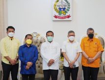 Plt Gubernur Sulsel Mengaku Nyaman dengan Ketum Golkar Airlangga Hartarto