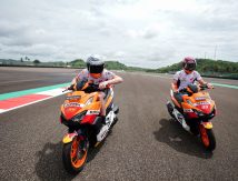 Marquez dan Espargaro Naik Honda Vario di MotoGP Mandalika, Begini Aksinya