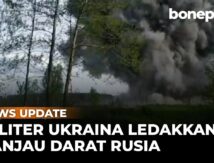 Detik-detik Ranjau Darat Meledak Disapu Bersih Militer Ukraina
