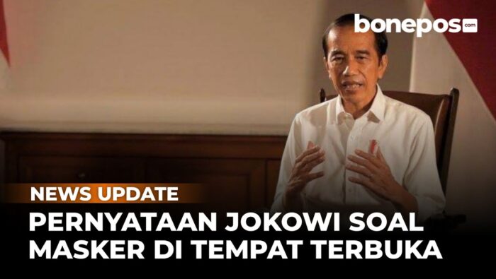 VIDEO: Pernyataan Resmi Jokowi Soal Lepas Masker di Tempat Terbuka