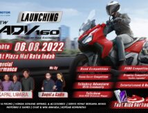 New Honda ADV160 Dilaunching di Mal Ratu Indah, Banjir Promo hingga Voucher Rp500 Ribu