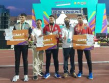 Pakai Uang Pribadi, Pelari Asal Sulsel Sabet Dua Medali Kejurnas Atletik di Semarang