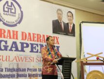 Hadiri Musda IX Gapensi Sulsel, Wali Kota Makassar Ingatkan Persaingan Teknologi